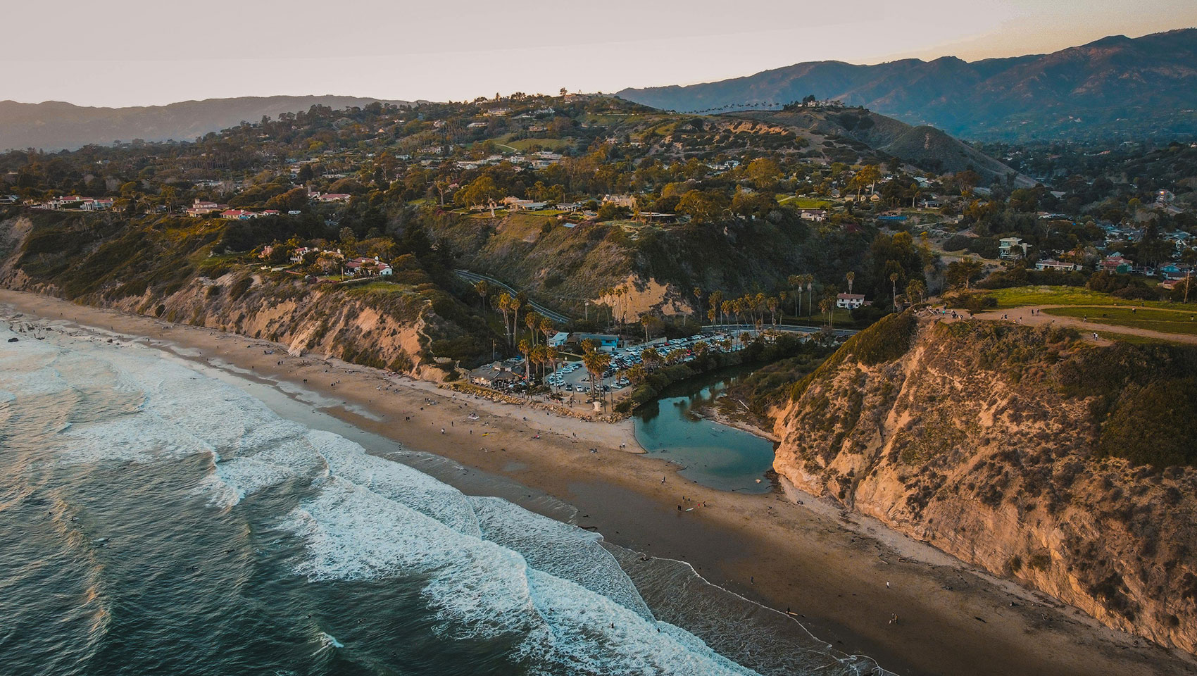 Aerial view of Santa Barbara