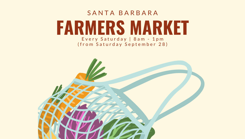 Santa Barbara Farmers' Market flyer